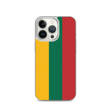 Coque iphone drapeau lituanie souple résistante antichoc