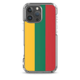 Coque iphone drapeau lituanie souple résistante antichoc