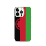 Coque iphone drapeau malawi souple transparente antichoc