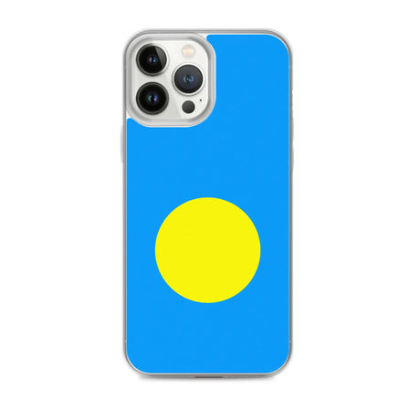 Coque iphone drapeau palaos souple résistante antichoc