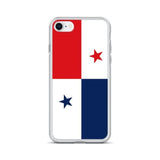 Coque iphone drapeau panama souple résistante antichoc