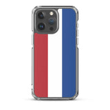 Coque iphone drapeau pays-bas souple résistante antichoc