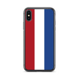 Coque iphone drapeau pays-bas souple résistante antichoc