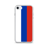 Coque iphone drapeau russie souple résistante antichoc