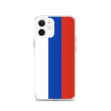 Coque iphone drapeau russie souple résistante antichoc