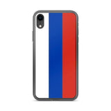 Coque iphone drapeau russie souple résistante antichoc