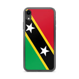 Coque iphone drapeau saint-christophe-et-niévès souple antichoc