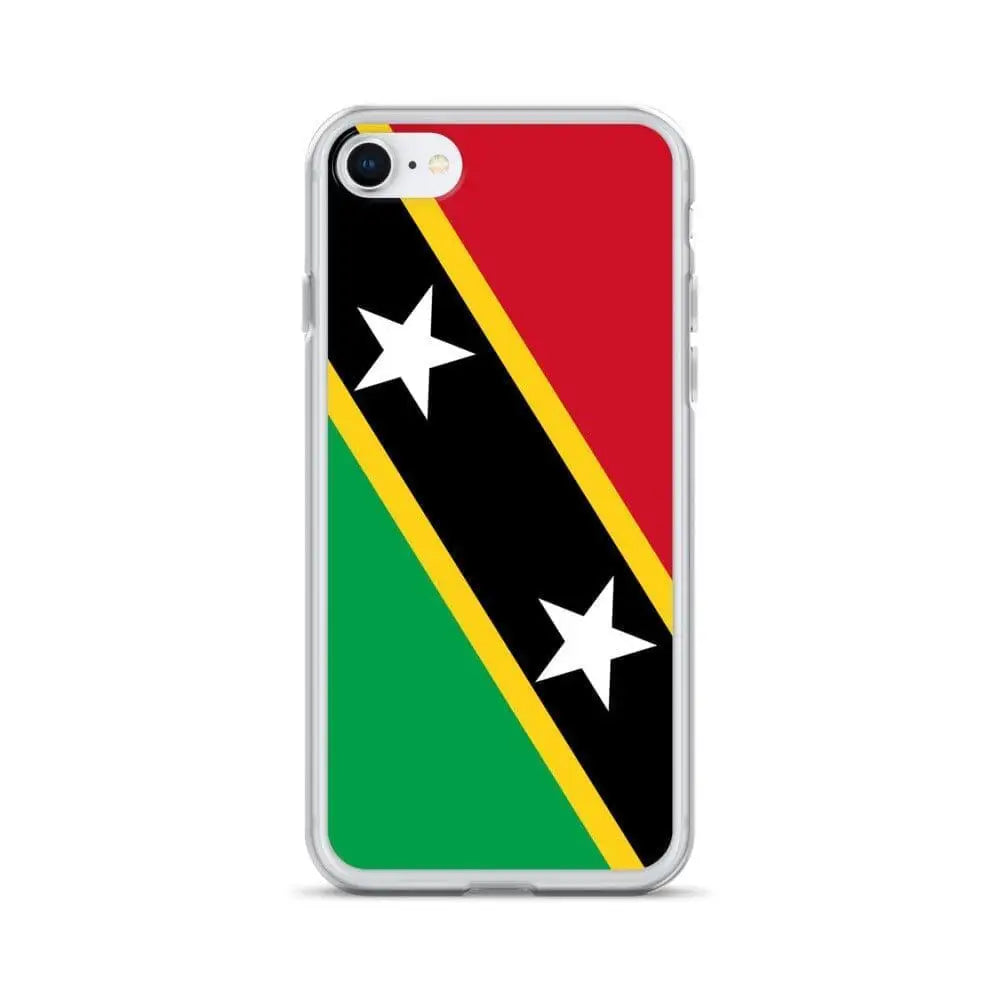 Coque iphone drapeau saint-christophe-et-niévès souple antichoc