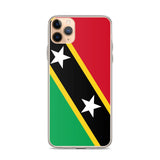 Coque iphone drapeau saint-christophe-et-niévès souple antichoc