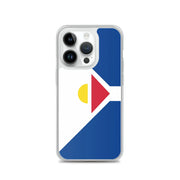 Coque iphone drapeau saint-martin souple antichoc transparente