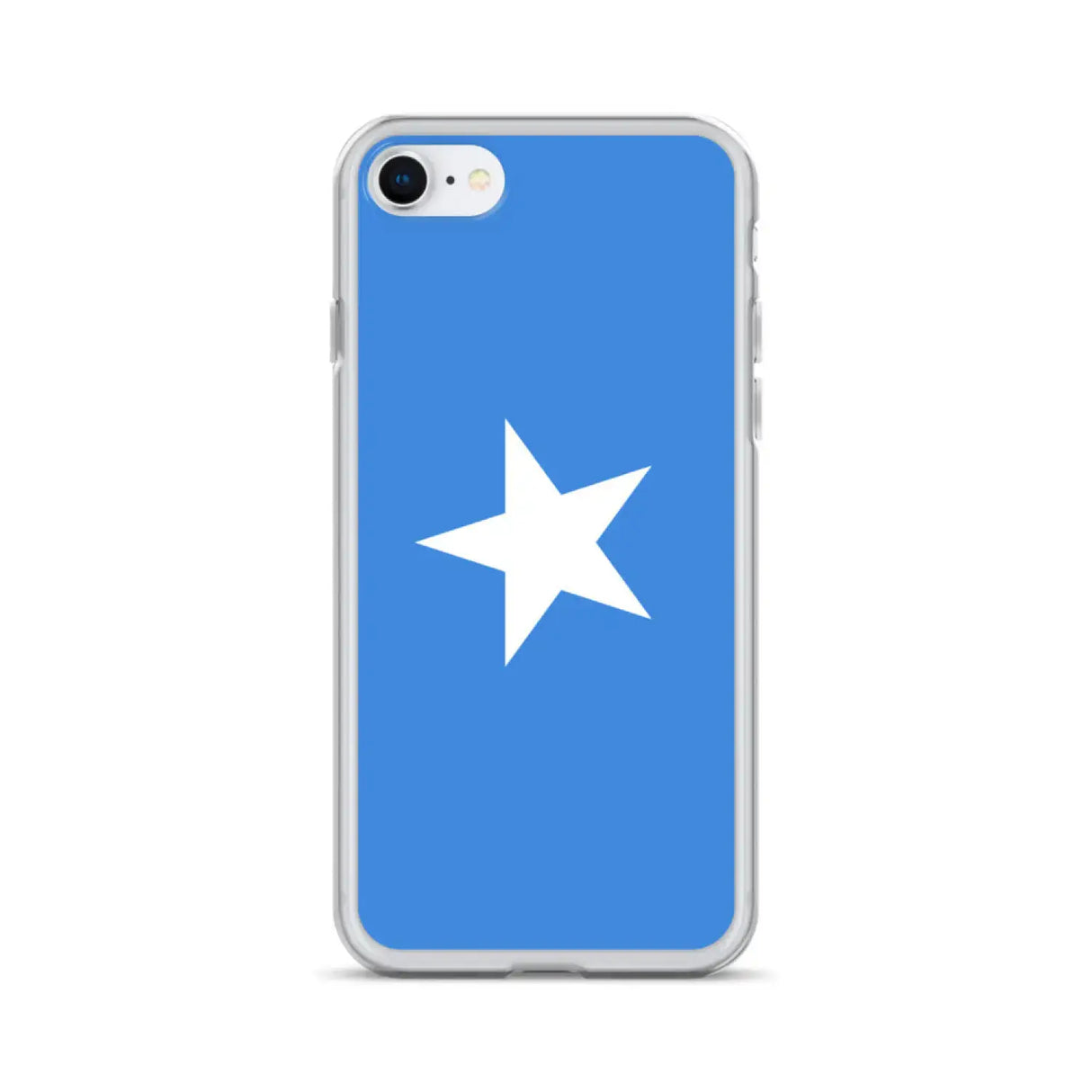 Coque iphone drapeau somalie souple antichoc transparente