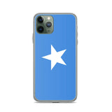 Coque iphone drapeau somalie souple antichoc transparente