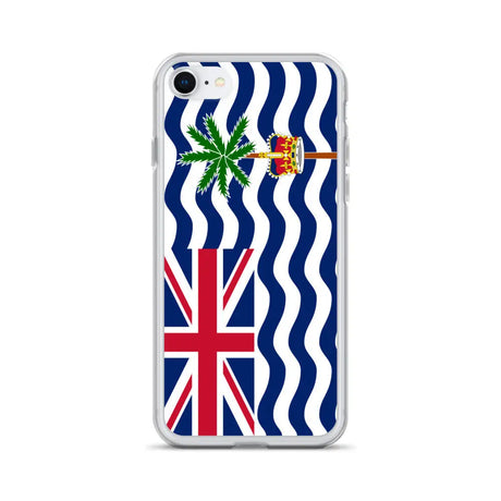 Coque iphone drapeau territoire britannique souple antichoc