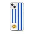 Coque iphone drapeau uruguay souple antichoc transparente