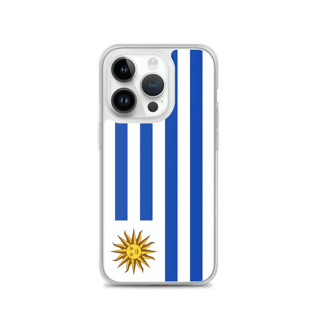 Coque iphone drapeau uruguay souple antichoc transparente