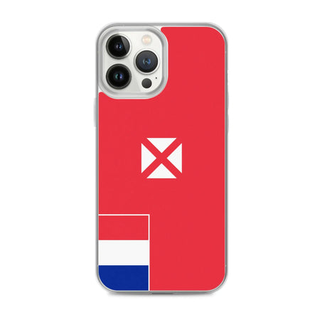 Coque iphone drapeau wallis-et-futuna souple antichoc