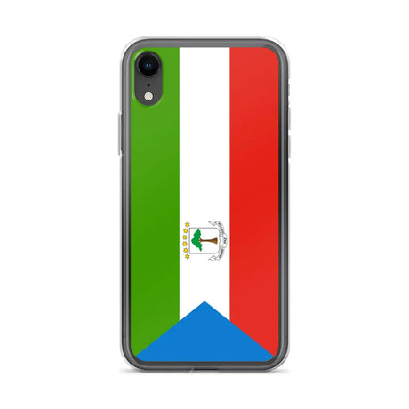Coque iphone guinée équatoriale souple antichoc transparente