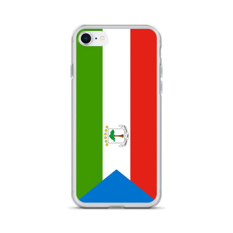 Coque iphone guinée équatoriale souple antichoc transparente