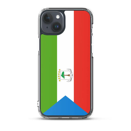 Coque iphone guinée équatoriale souple antichoc transparente
