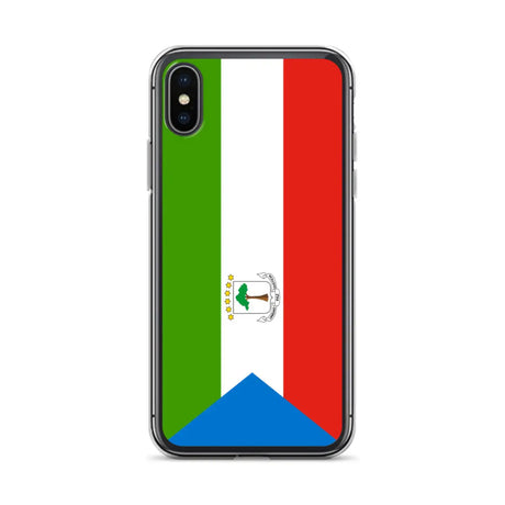 Coque iphone guinée équatoriale souple antichoc transparente