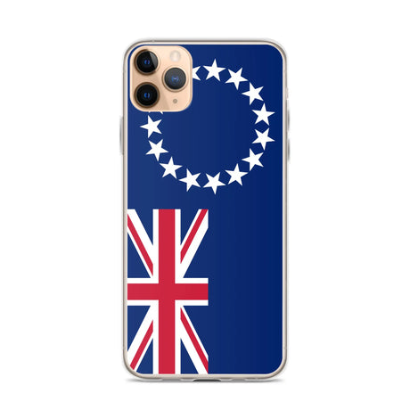 Coque iphone îles cook souple antichoc transparente