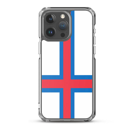 Coque iphone îles féroé souple antichoc transparente