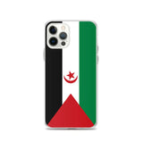 Coque iphone sahara occidental souple antichoc transparente