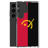 Coque samsung angola souple antichoc motif couleurs nationales