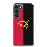 Coque samsung angola souple antichoc motif couleurs nationales