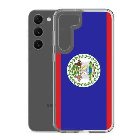 Coque samsung belize souple antichoc motif drapeau