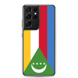 Coque samsung comores souple antichoc motif drapeau