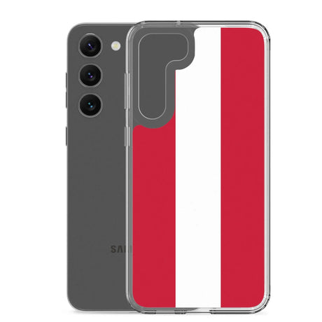Coque samsung drapeau autriche souple antichoc resistant