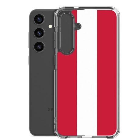Coque samsung drapeau autriche souple antichoc resistant