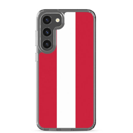 Coque samsung drapeau autriche souple antichoc resistant