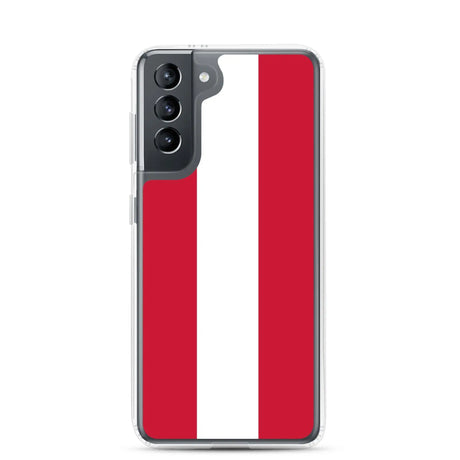 Coque samsung drapeau autriche souple antichoc resistant