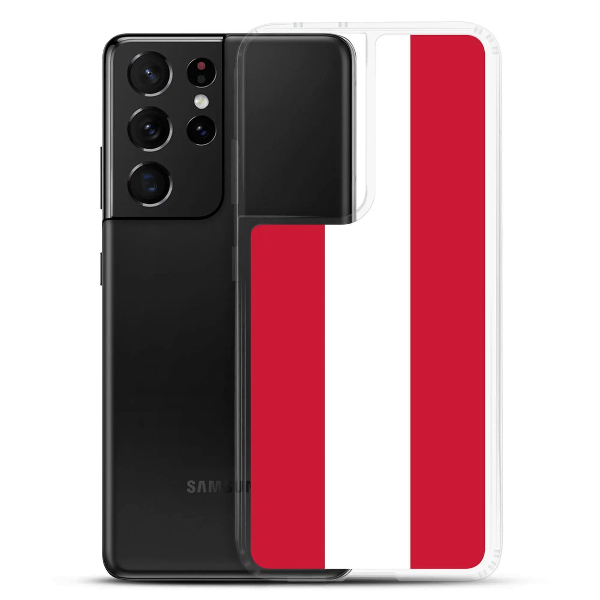 Coque samsung drapeau autriche souple antichoc resistant
