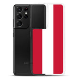 Coque samsung drapeau autriche souple antichoc resistant