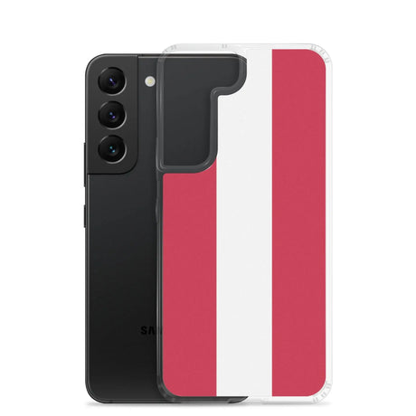 Coque samsung drapeau autriche souple antichoc resistant
