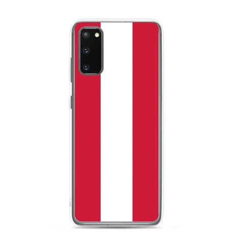Coque samsung drapeau autriche souple antichoc resistant