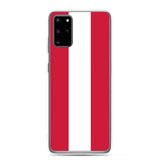 Coque samsung drapeau autriche souple antichoc resistant