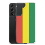 Coque samsung drapeau bolivie souple antichoc compatible