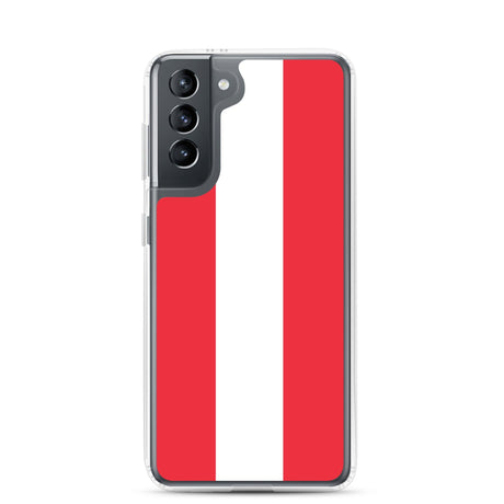 Coque Téléphone Drapeau de l'Autriche - Pixelforma