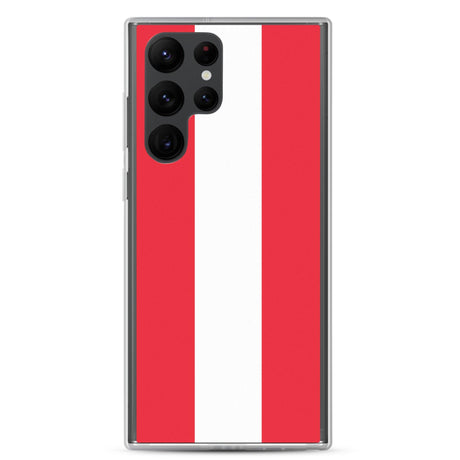 Coque Téléphone Drapeau de l'Autriche - Pixelforma