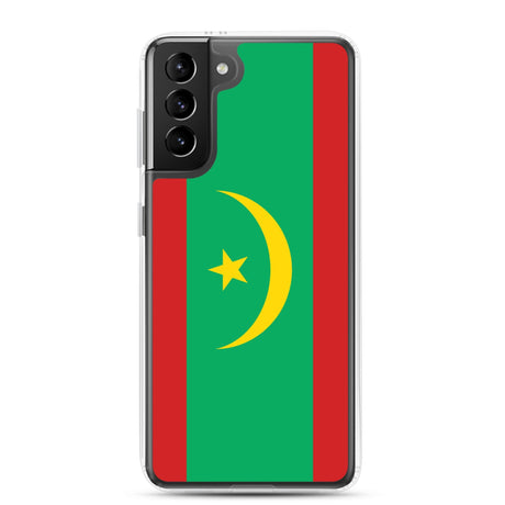 Coque Téléphone Drapeau de la Mauritanie - Pixelforma