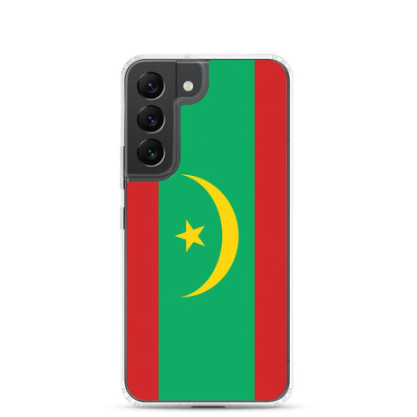 Coque Téléphone Drapeau de la Mauritanie - Pixelforma