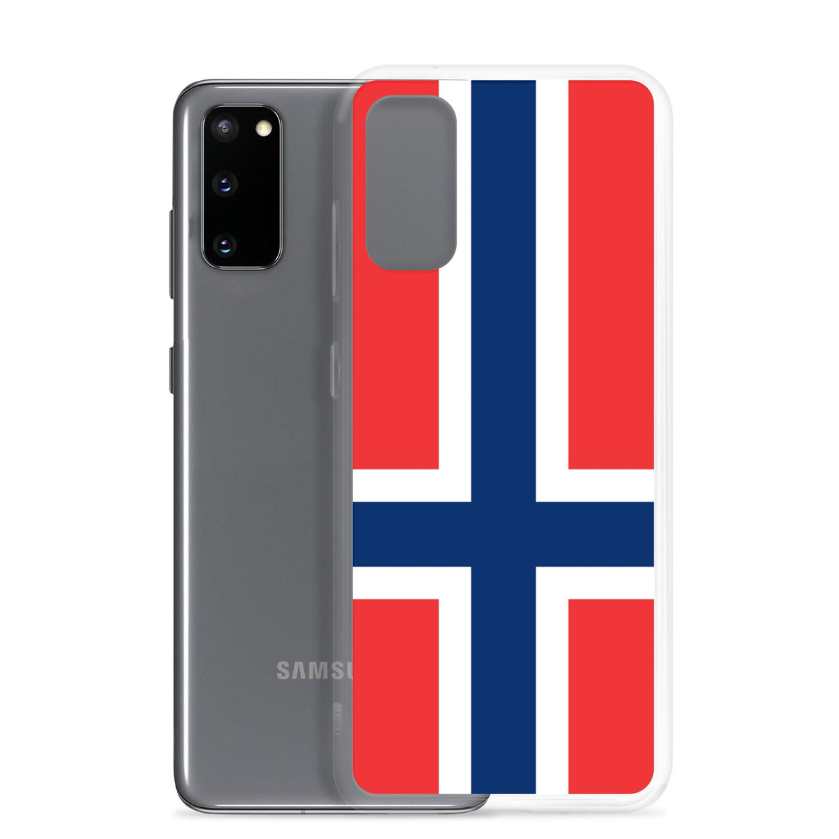 Coque Téléphone Drapeau de la Norvège - Pixelforma