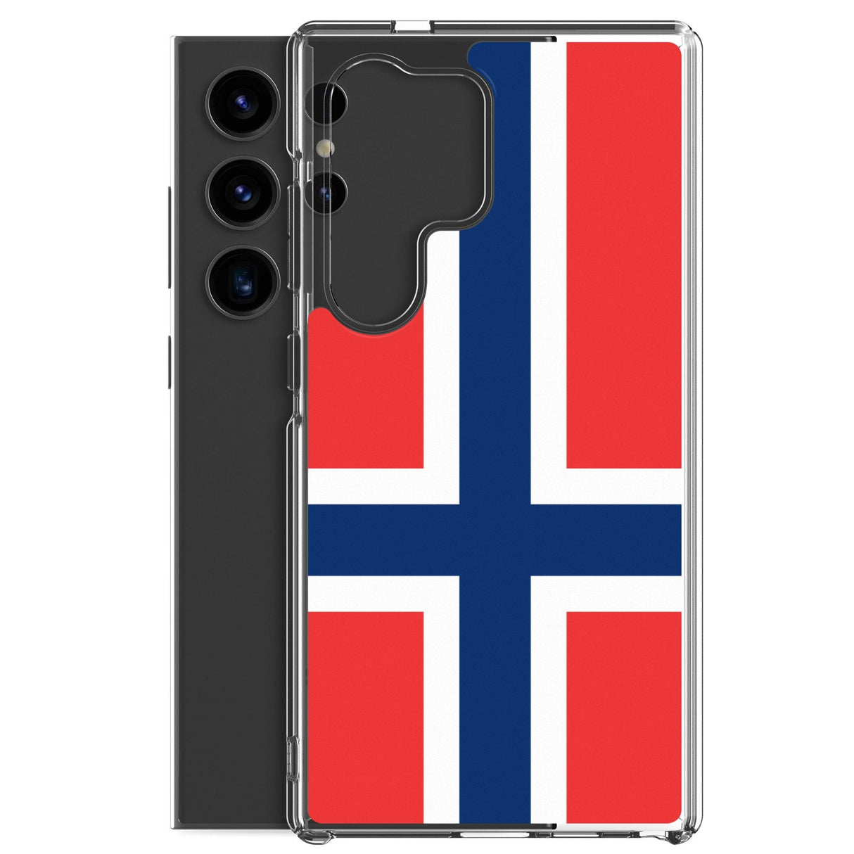 Coque Téléphone Drapeau de la Norvège - Pixelforma