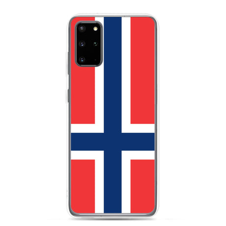 Coque Téléphone Drapeau de la Norvège - Pixelforma