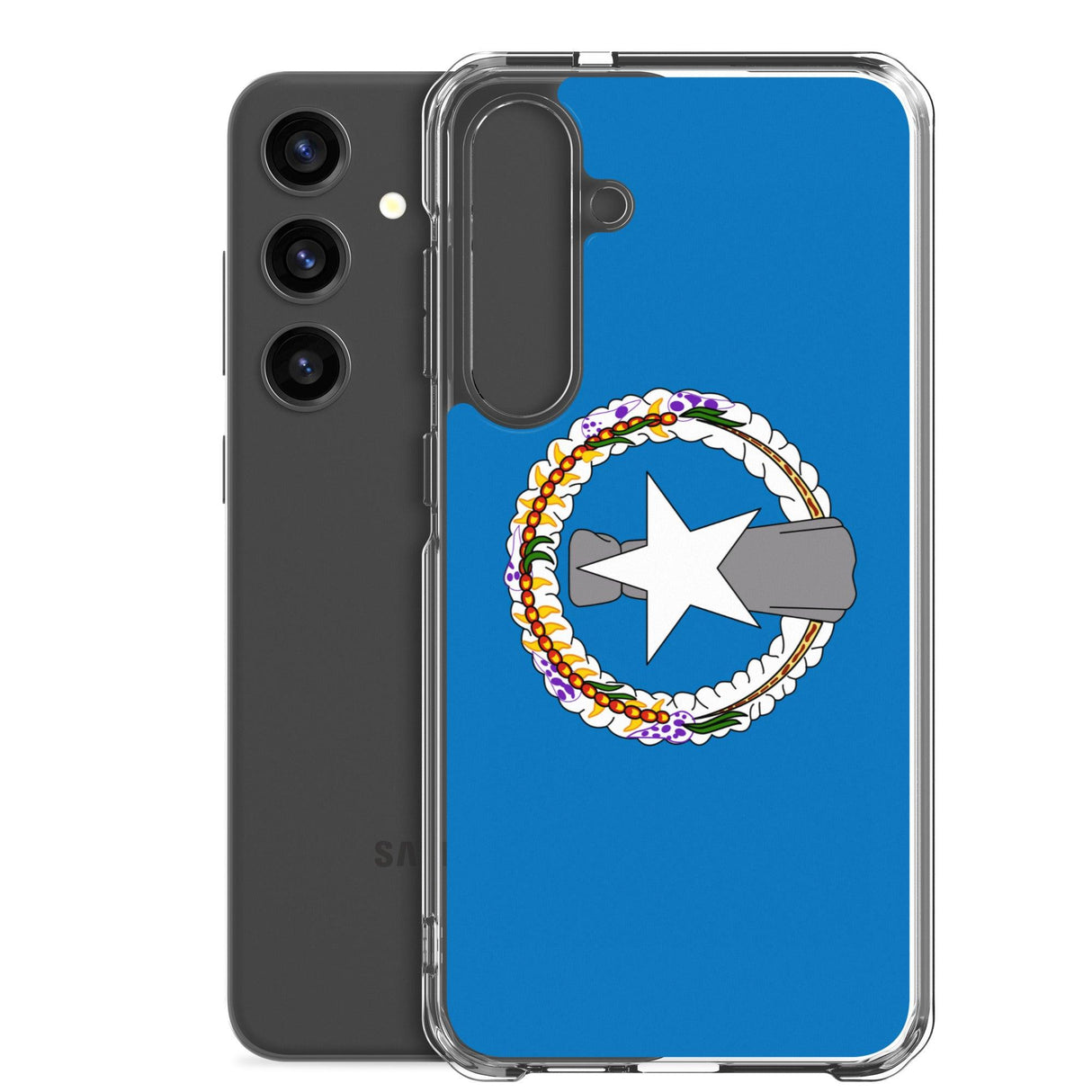 Coque Téléphone Drapeau des Îles Mariannes du Nord - Pixelforma