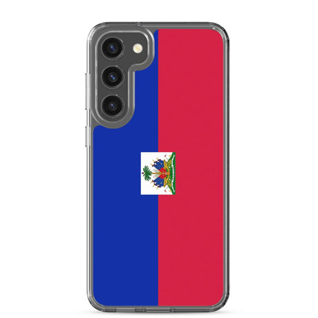 Coque samsung drapeau d’haïti souple antichoc résistante